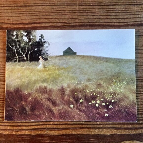 Vintage Country Pastoral Birthday Cards Lot of 8 with Envelopes - Picture 2 of 9
